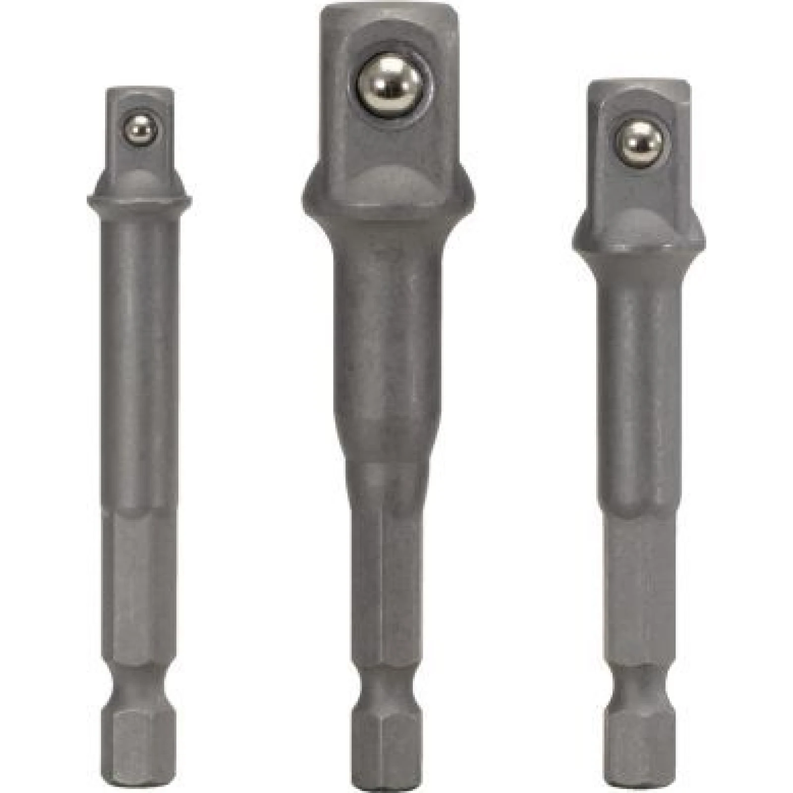 KS TOOLS Satz Vierkantadapter 1/4 , 3-teilig 514.1105
