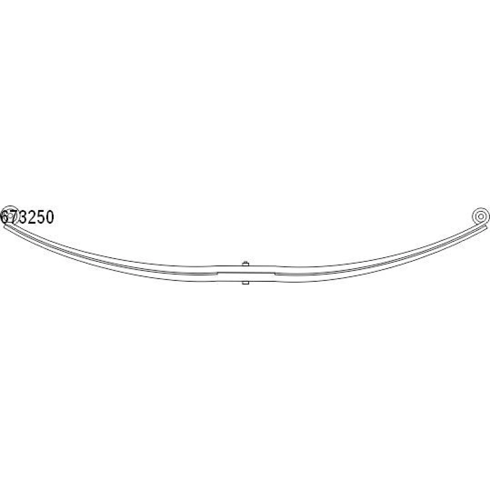 Federpaket - Federung/Dämpfung Citroen T. Jumper 94-/Fiat Ducato 94-/Peugeot Boxer 94- (2 PiÓra) (715/715Mm) 10.673.250.00