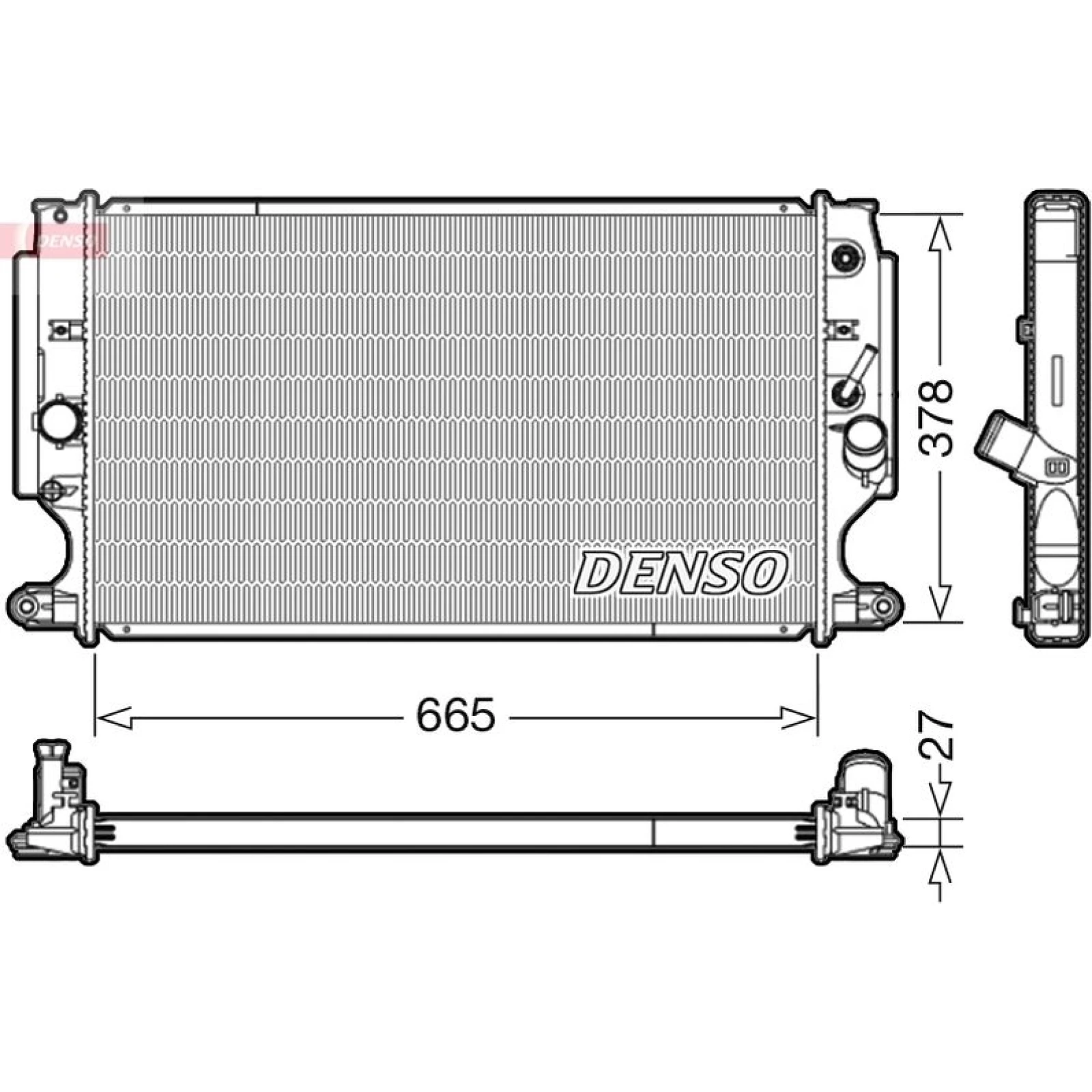DENSO Motorkühler DRM50088