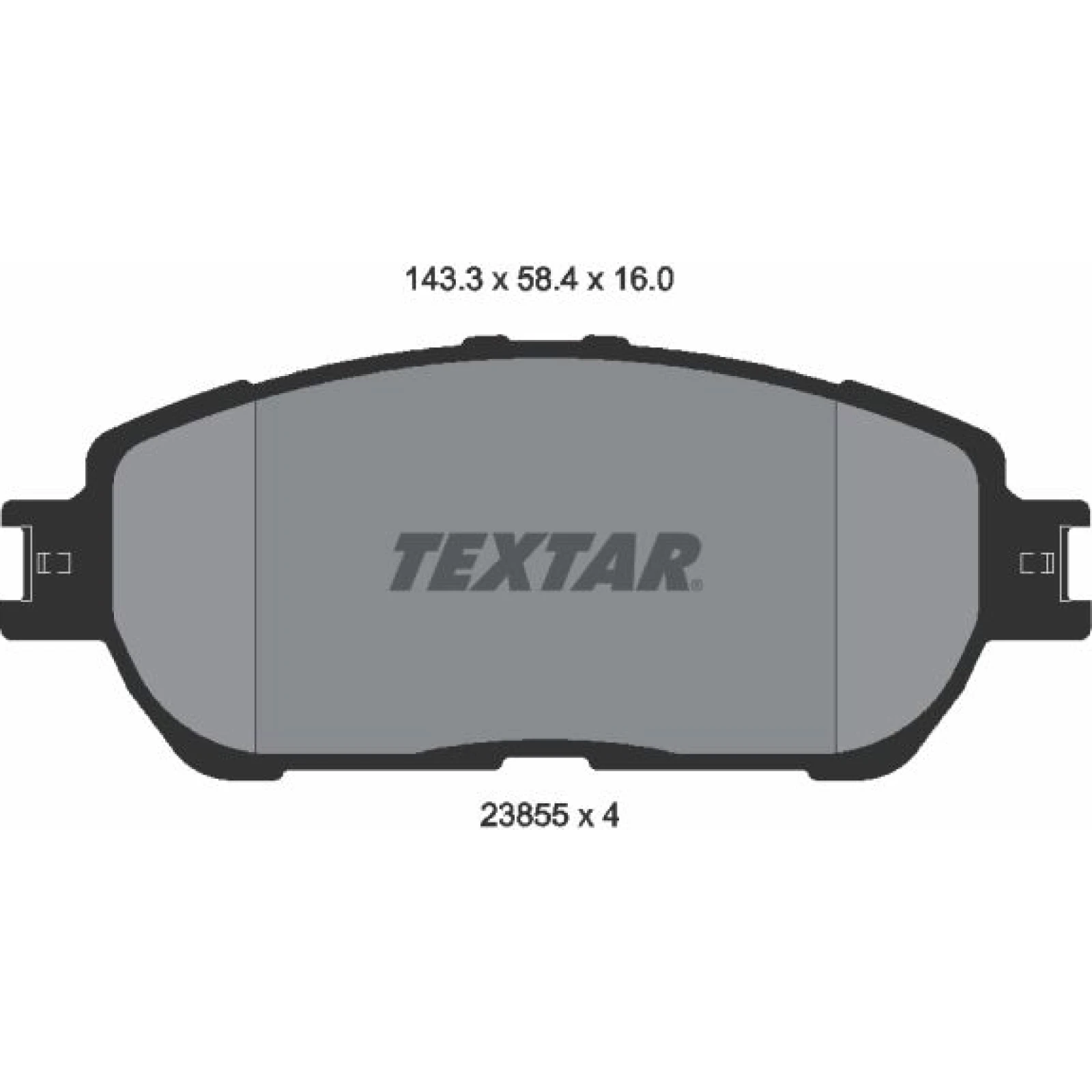 Bremsbelagsatz Toyota P. Avalon 04-/Camry 01 2385501