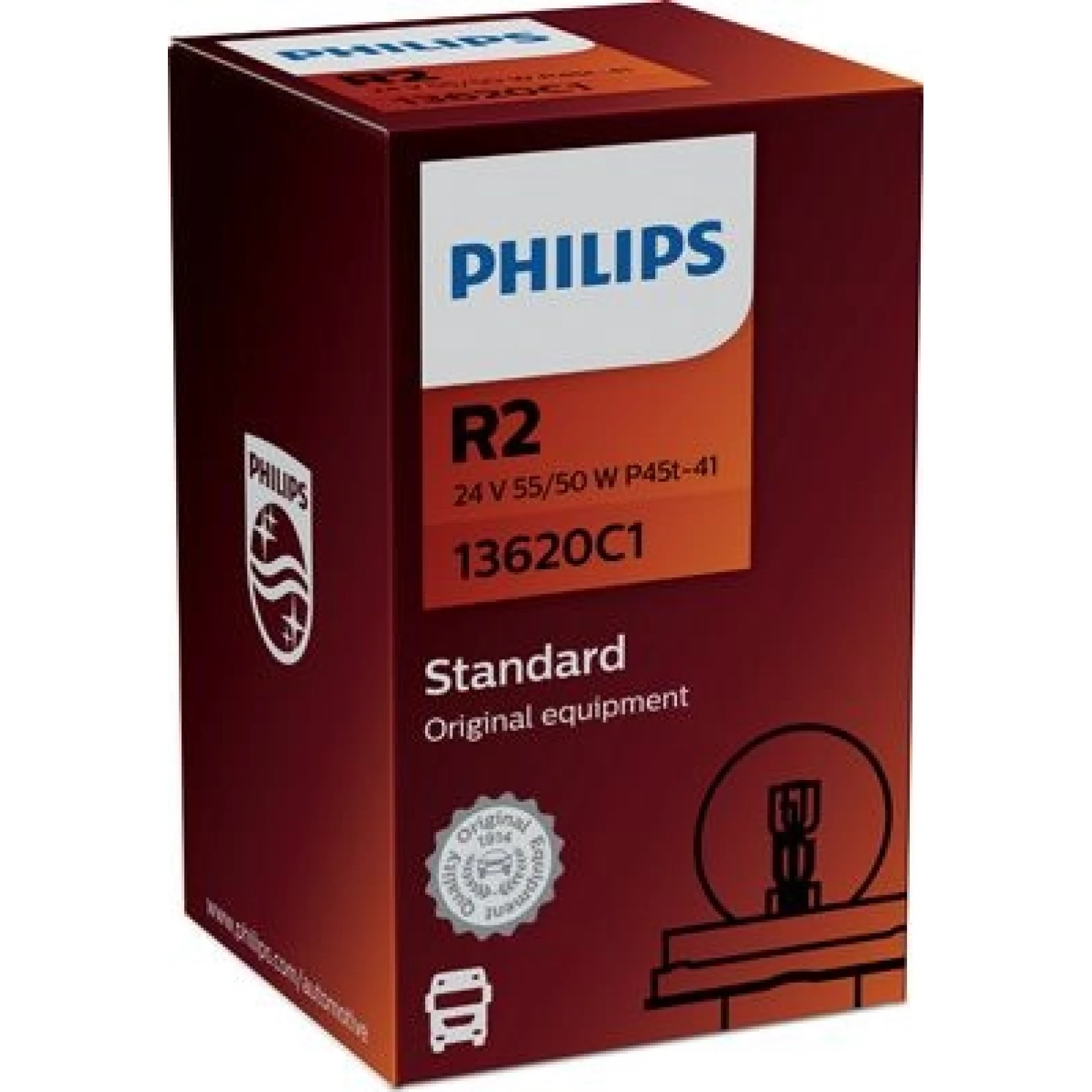 R2 24V.55/50W.P45t-41 Lampe 13620C1