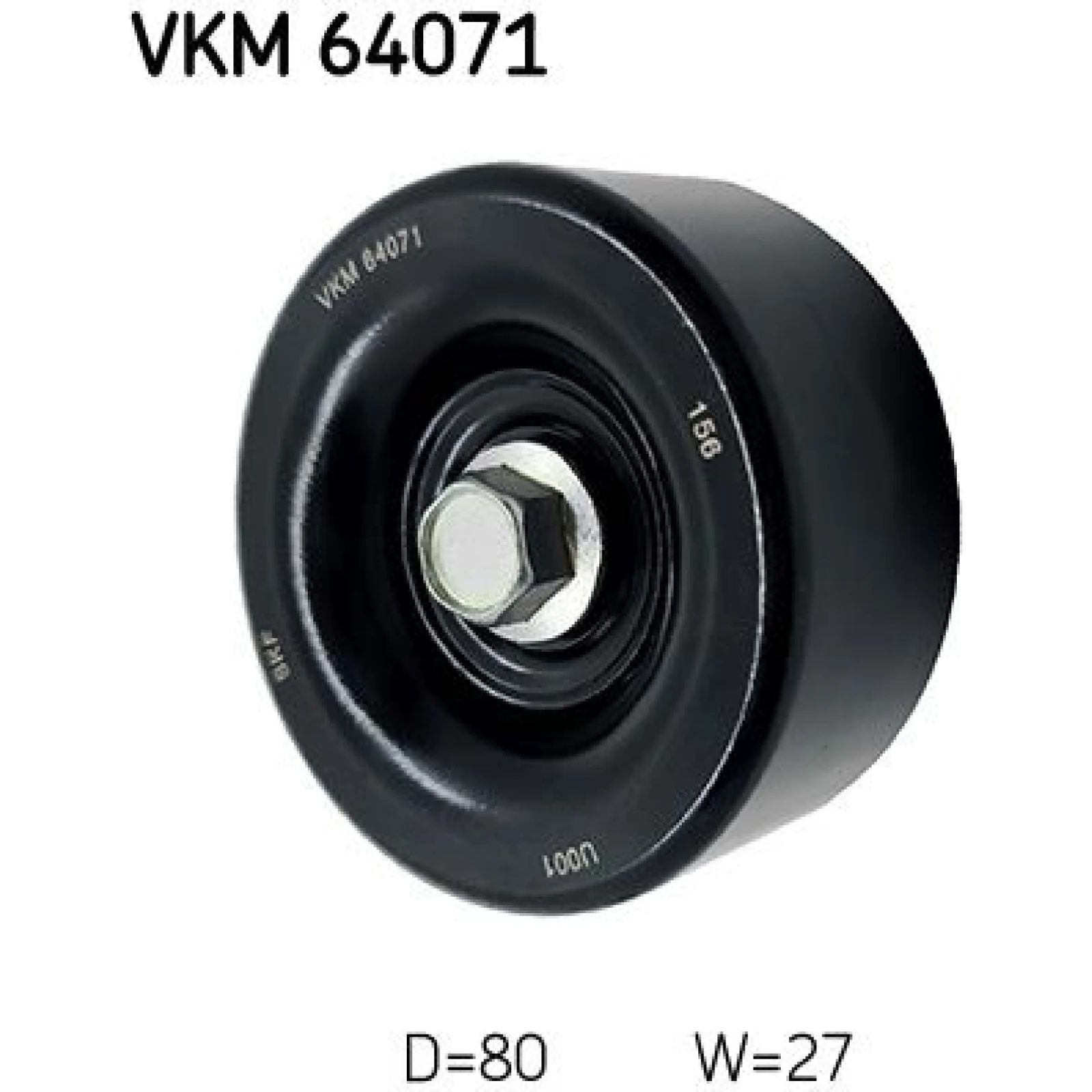 Multi-V-Umlenkrolle VKM 64071
