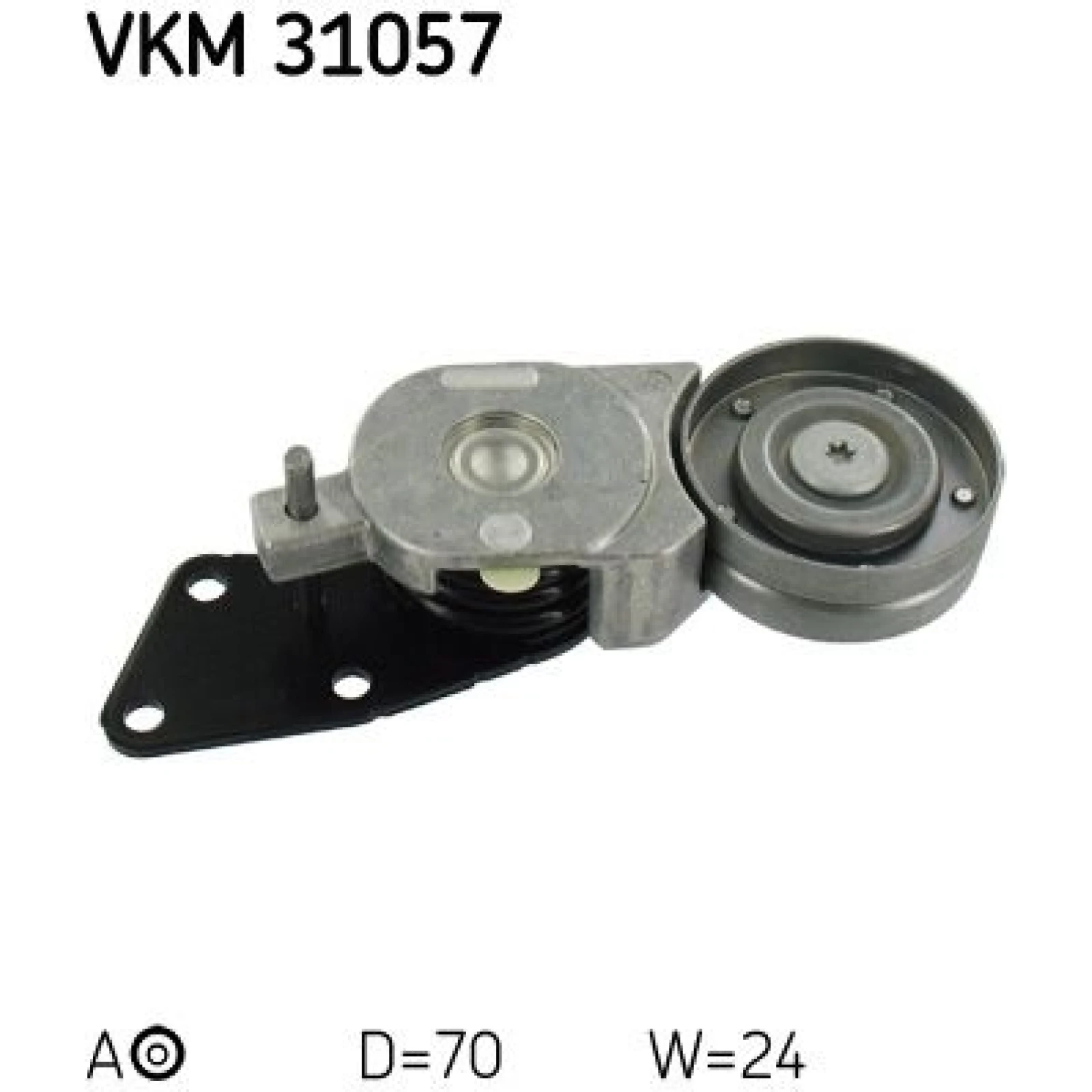 Spannrolle Multi-V VKM 31057