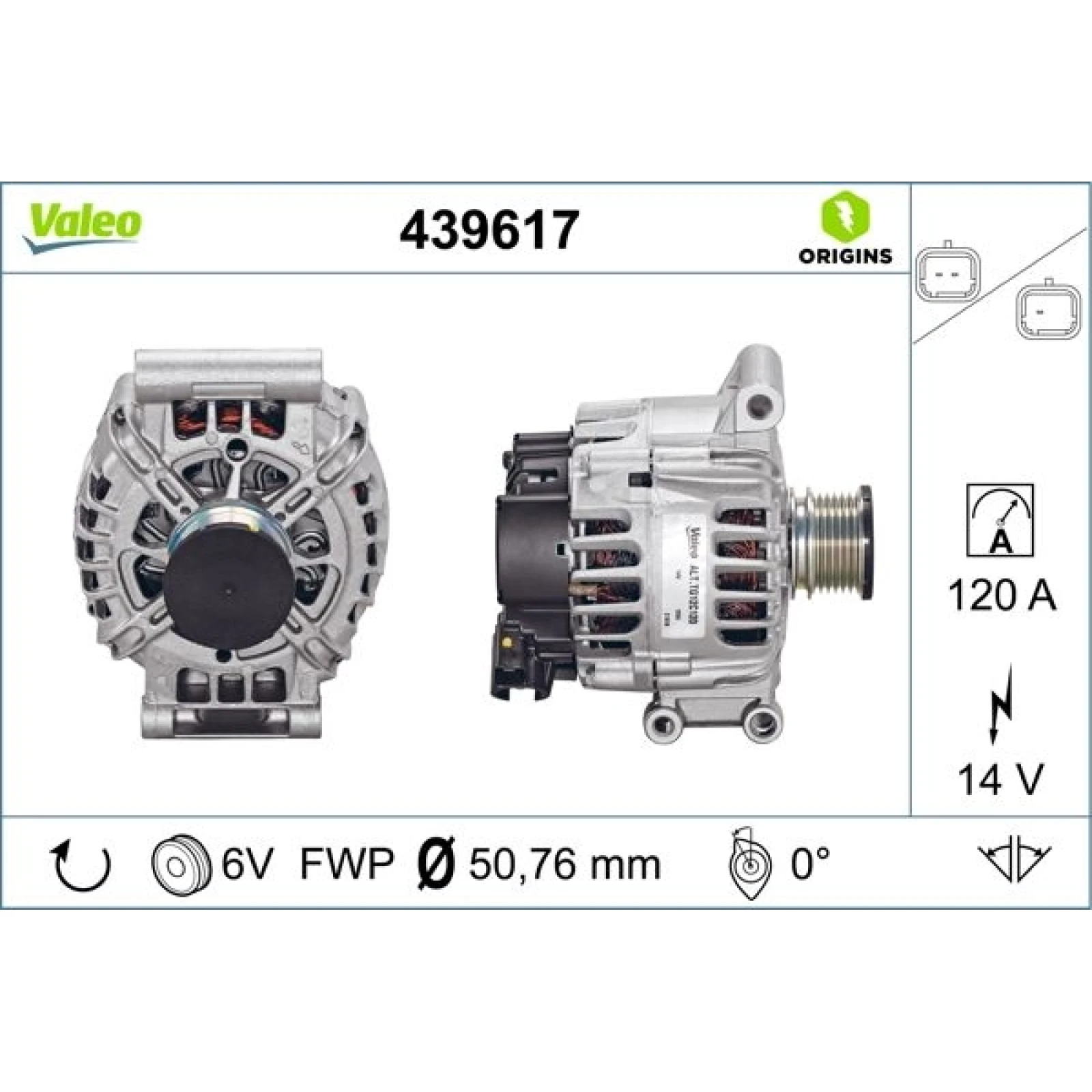 VALEO Generator 439617