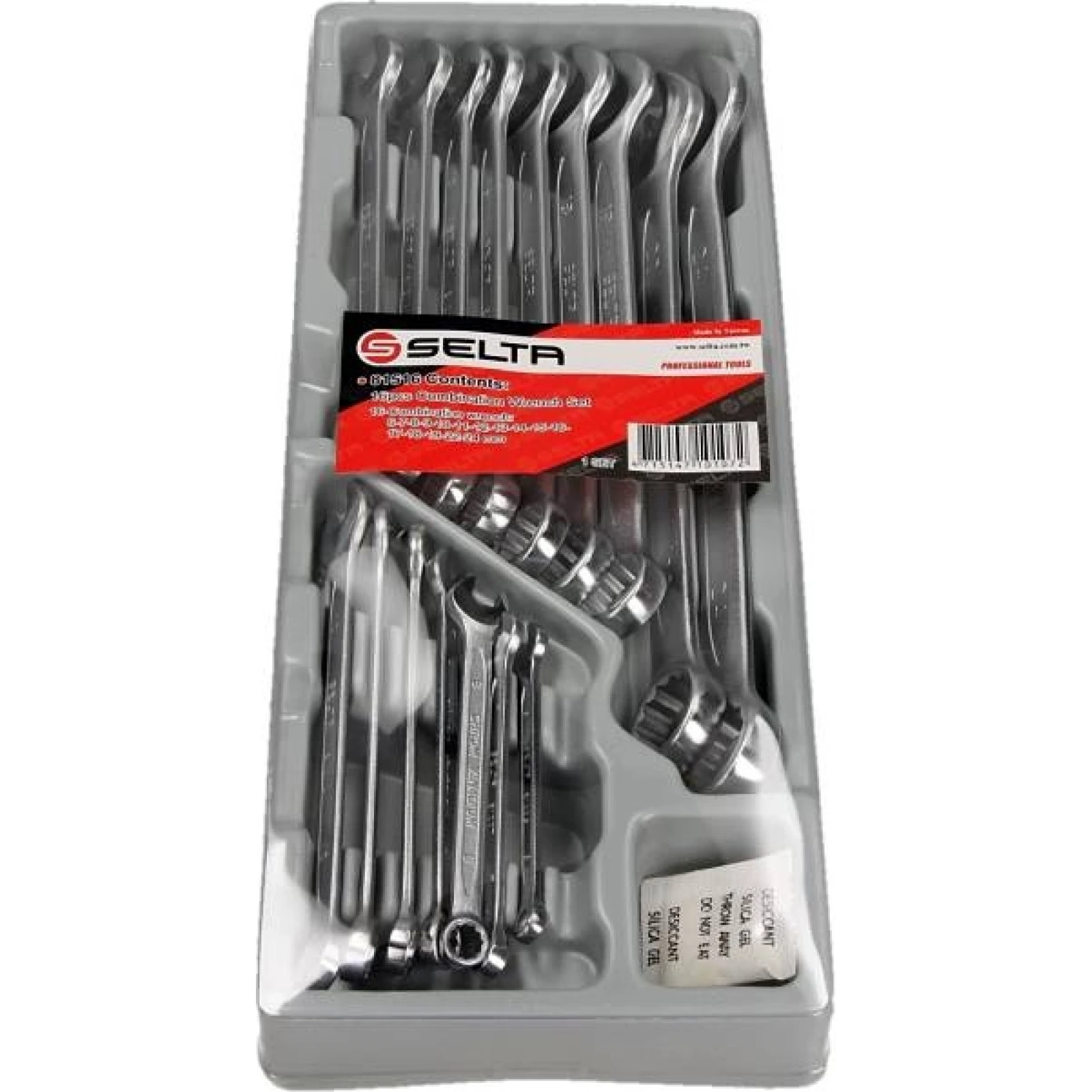 Satz Ringmaulschlüssel 16-Teilig, Modul 1/3 SE-81516