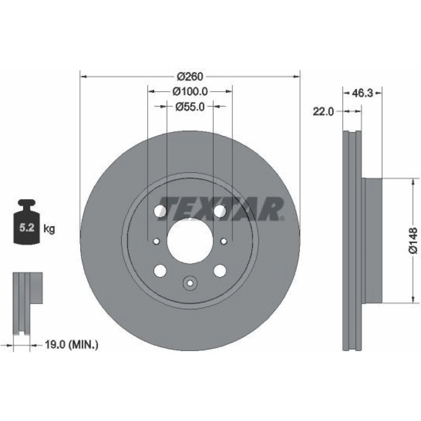 Bremsscheibe 92346103