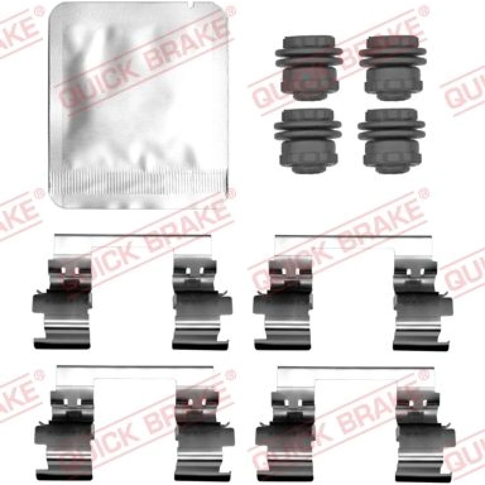 Quick Brake Zusatzsatz für Scheibenbremsbeläge 109-0096