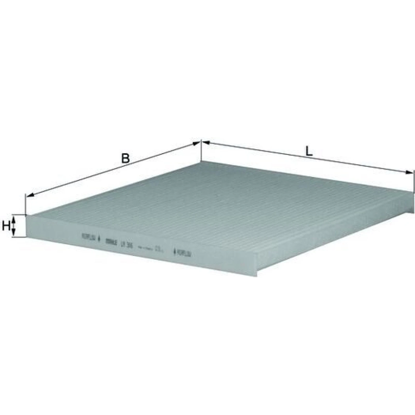 MAHLE Filter, Innenraumluft LA 306