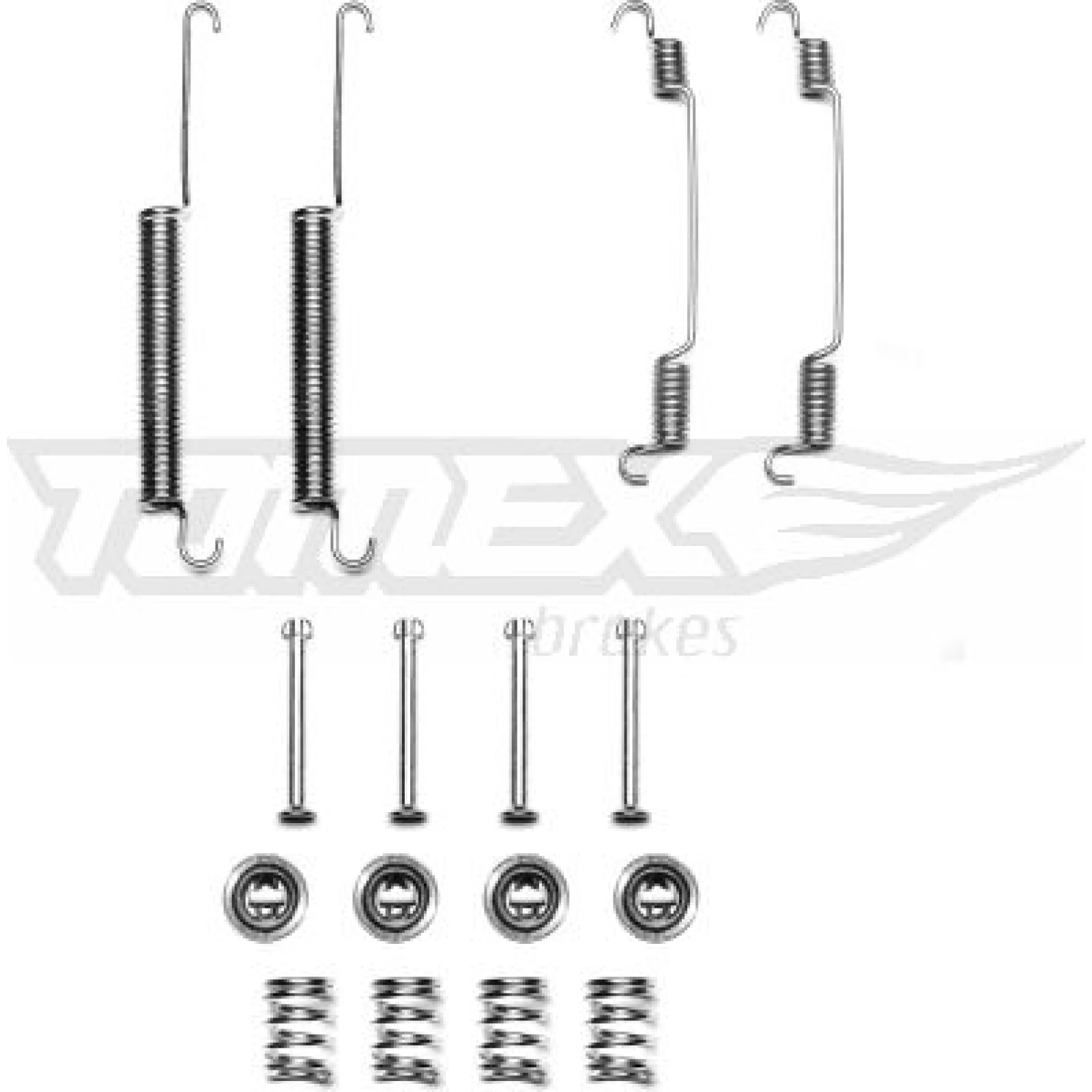 TOMEX brakes Zubehörsatz, Bremsbacken TX 40-44