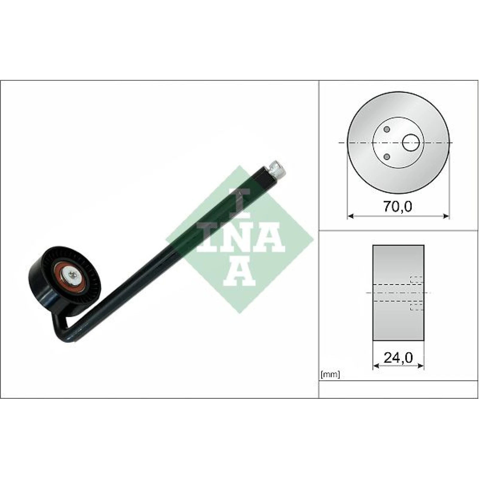 Spannrolle, Keilriemen 531 0836 10