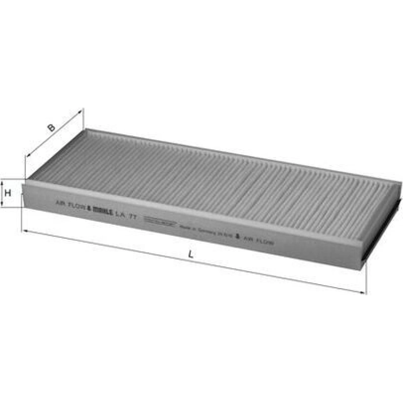 MAHLE Filter, Innenraumluft LA 77