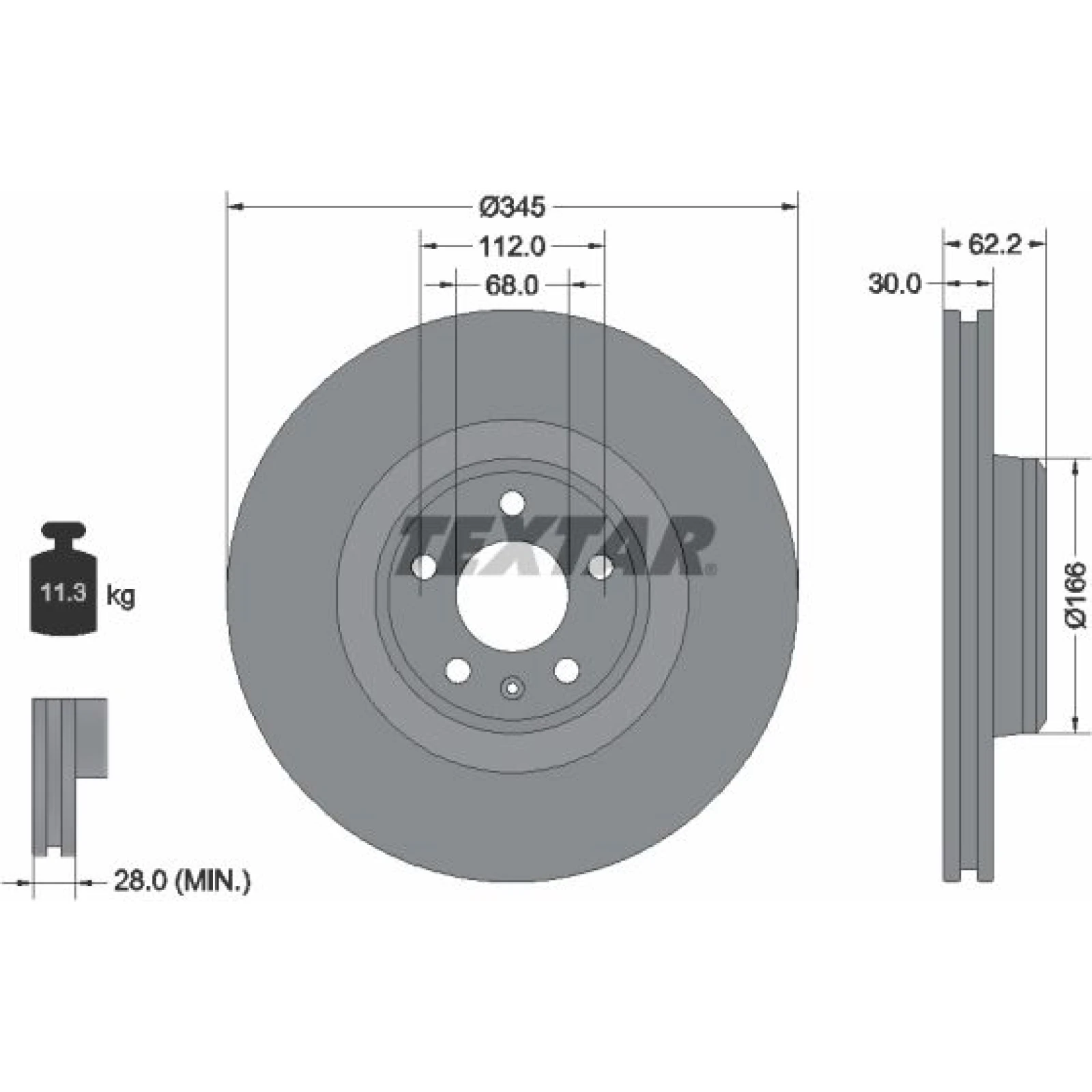 Bremsscheibe 92294305