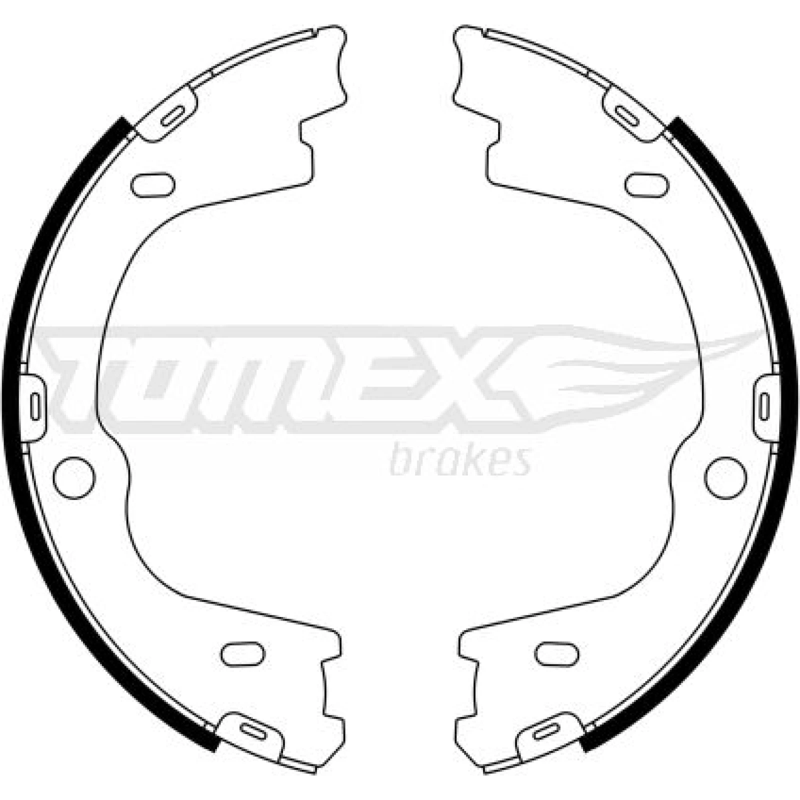 TOMEX brakes Bremsbackensatz TX 23-27