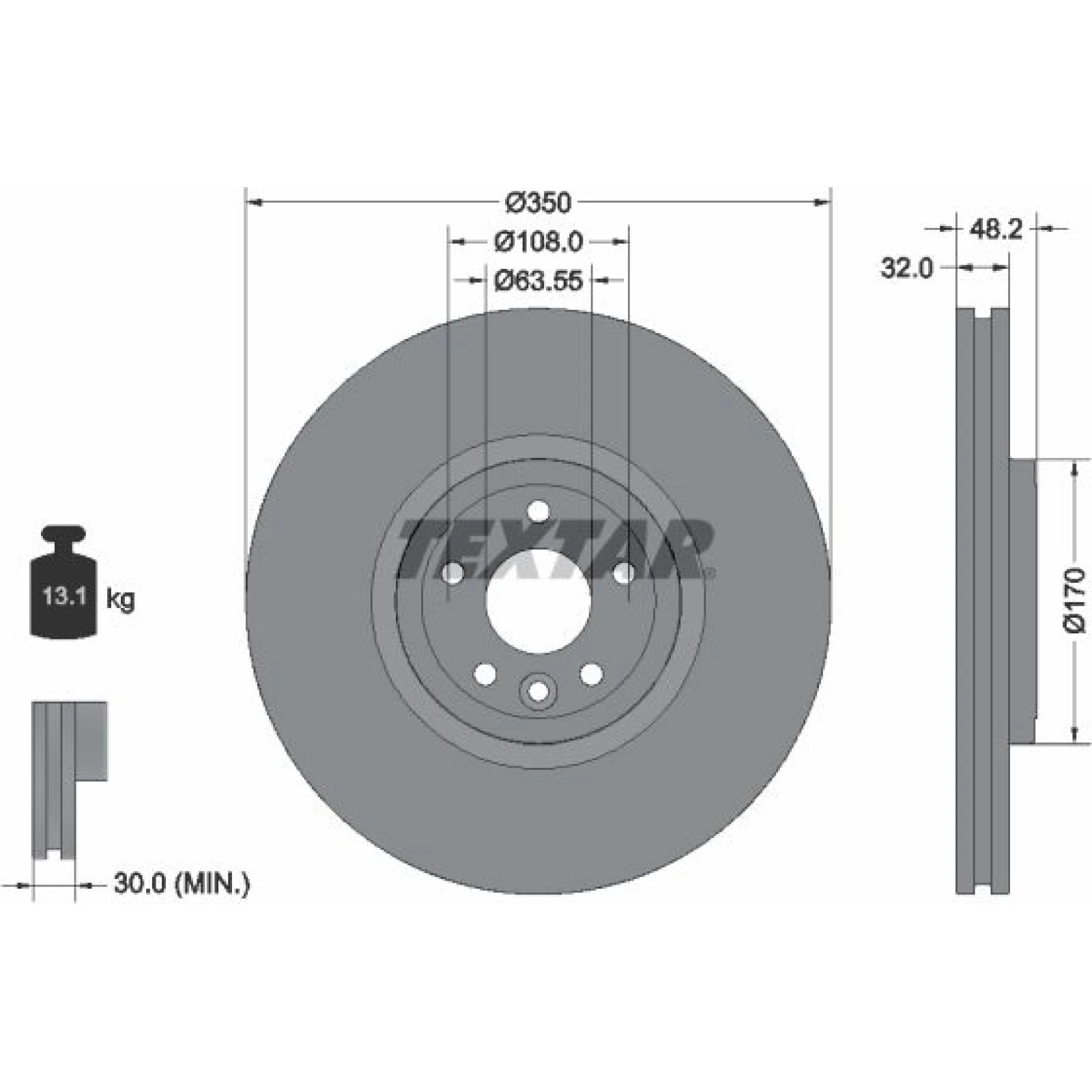 Bremsscheibe 92308205