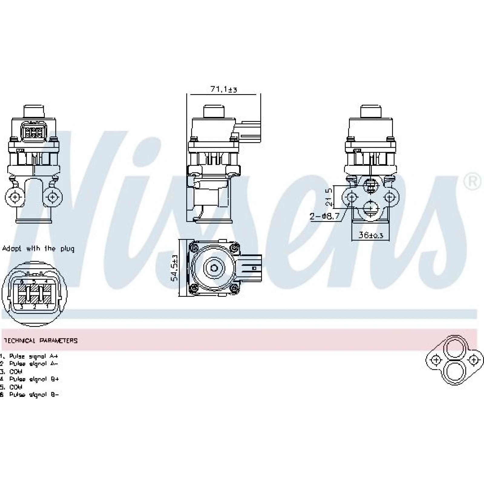 98368 Nissens AGR-Ventil 98368