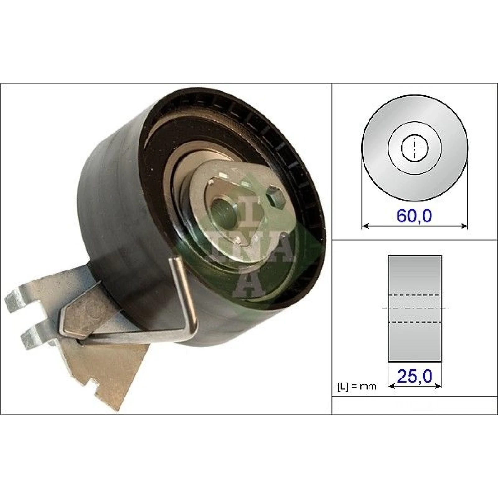 Spannrolle, Zahnriemen 531 0572 10