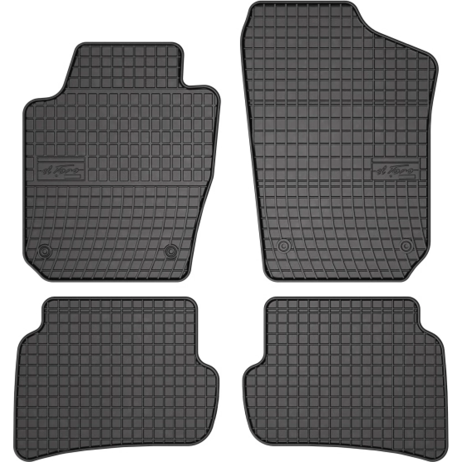 Passgenaue Kofferraummatte Gummimatten Seat Ibiza Iv 08- /Skoda Fabia Iii 15 0404