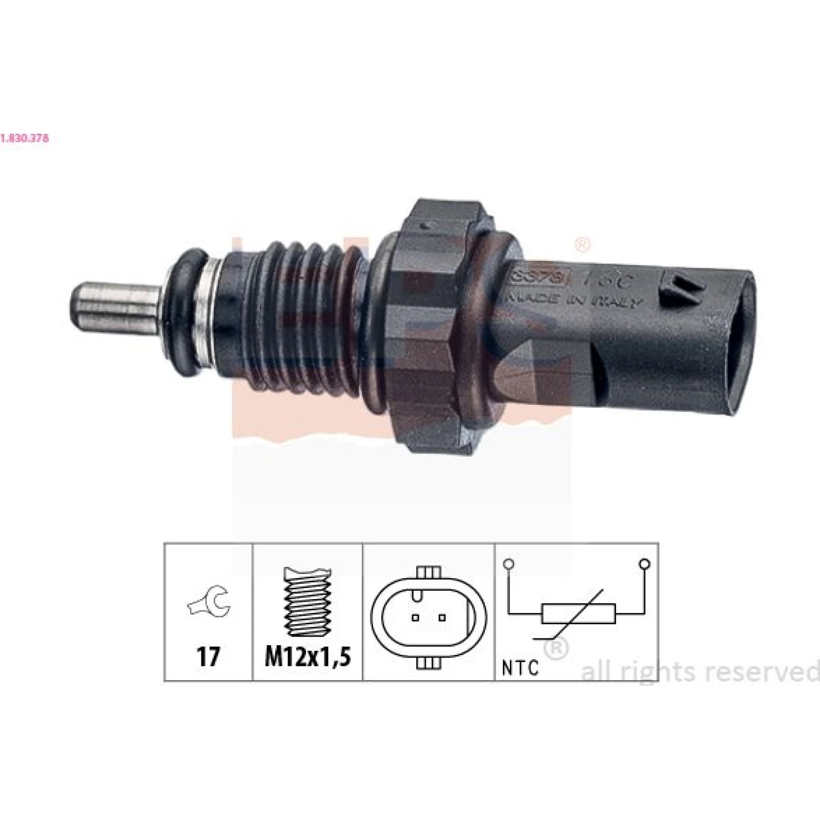 Sensor, Temperatur 1.830.378