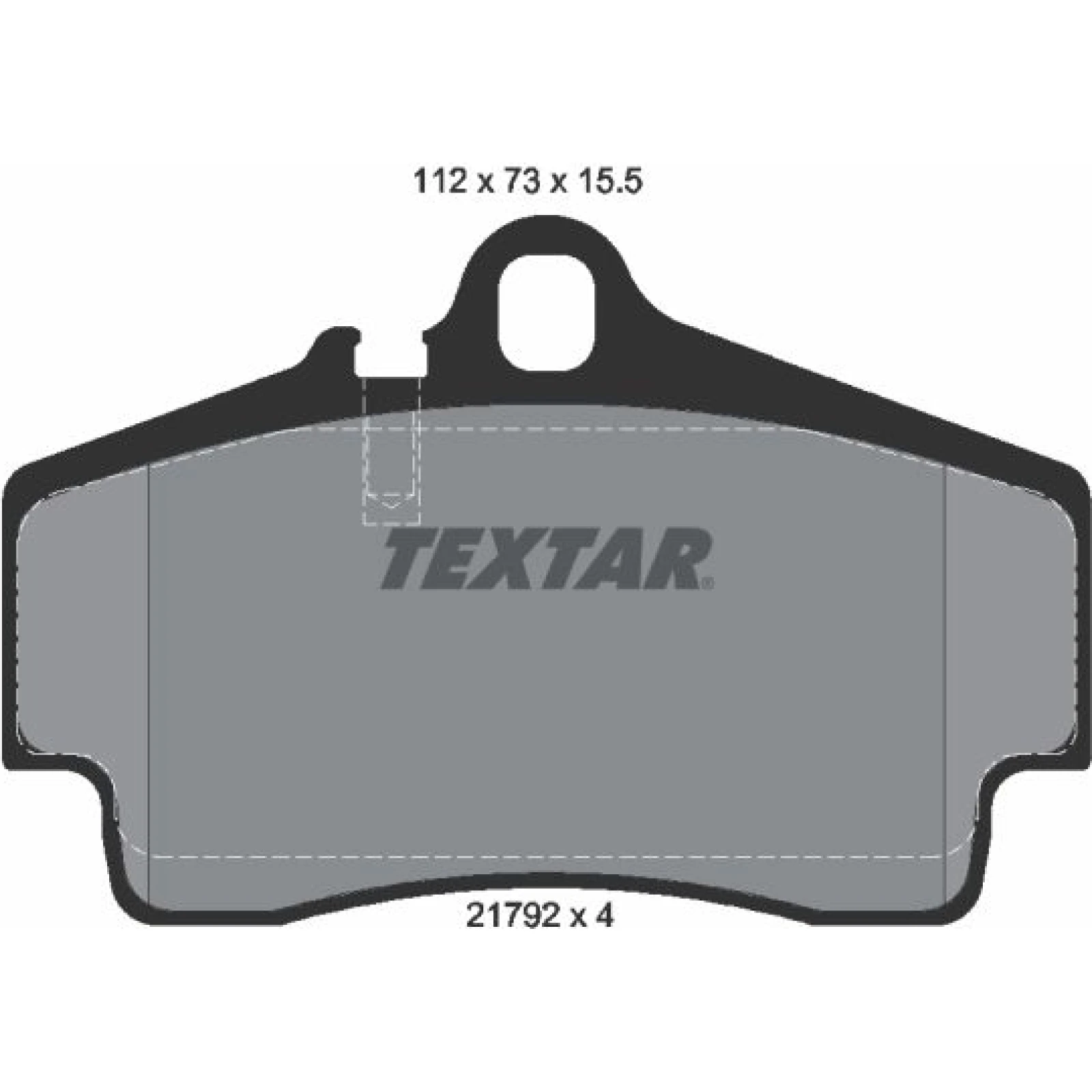 Bremsbelagsatz Porsche T. 911 (996) Carrera 97-/Cayman 04 2179203