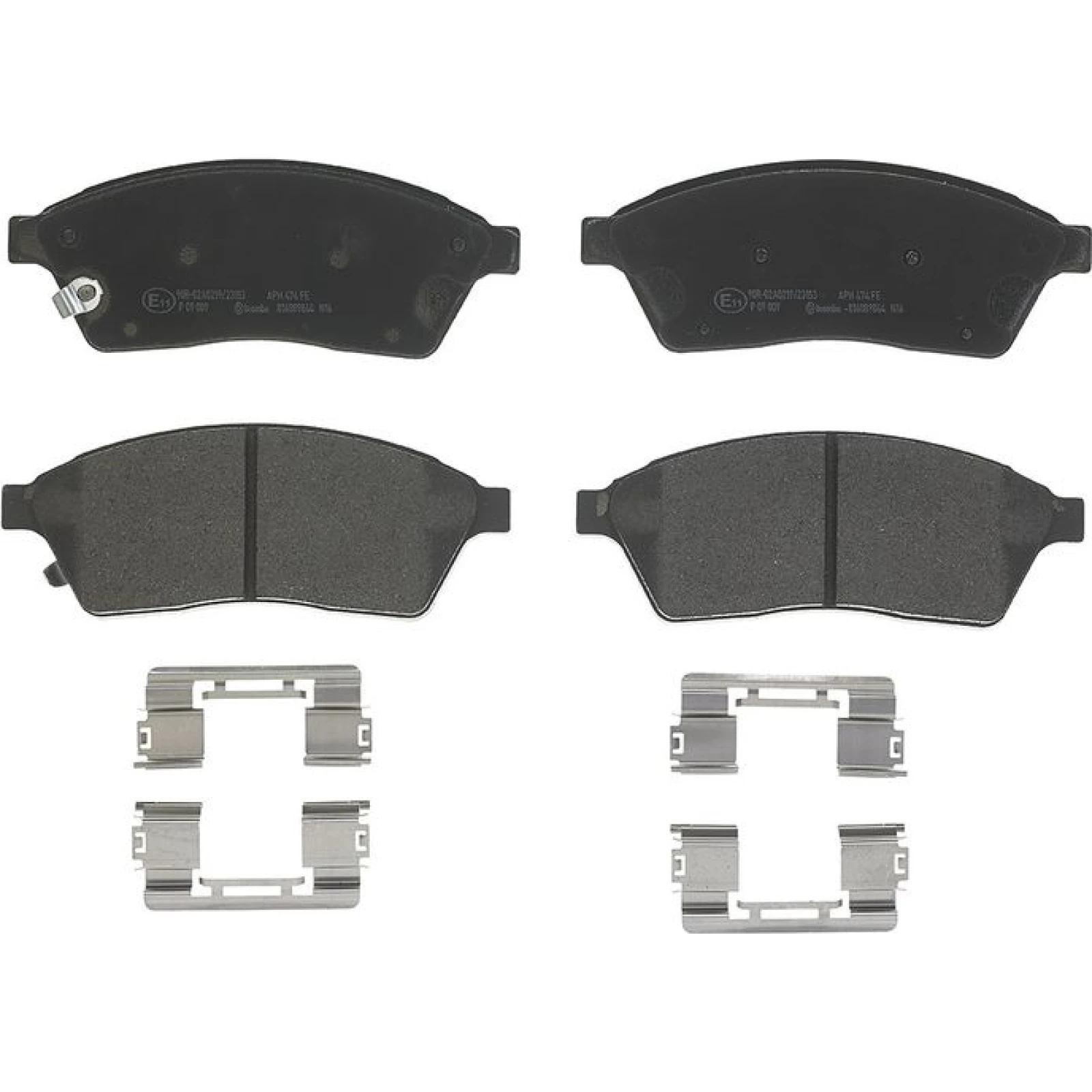 BREMBO Bremsklötze VA P 09 009
