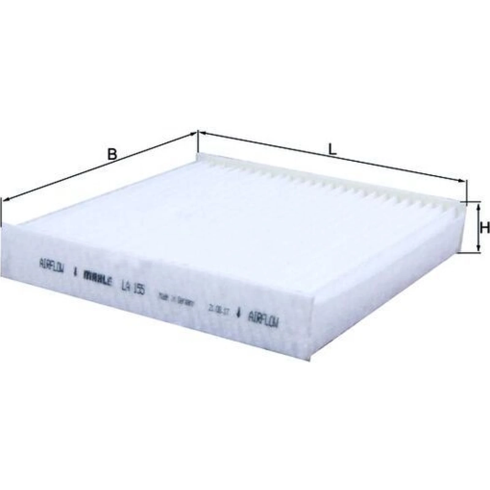 MAHLE Filter, Innenraumluft LA 155