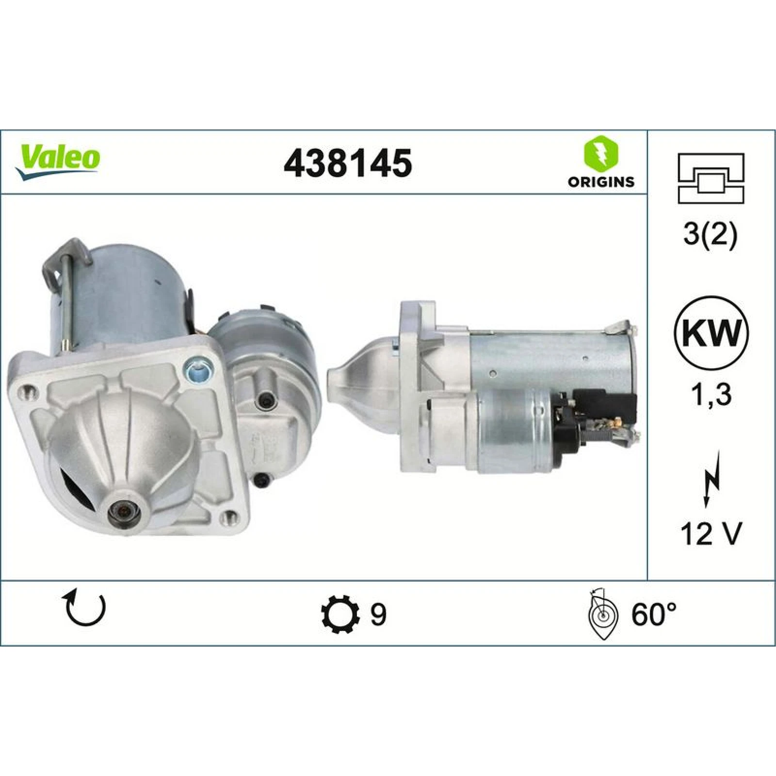 Anlasser 438145