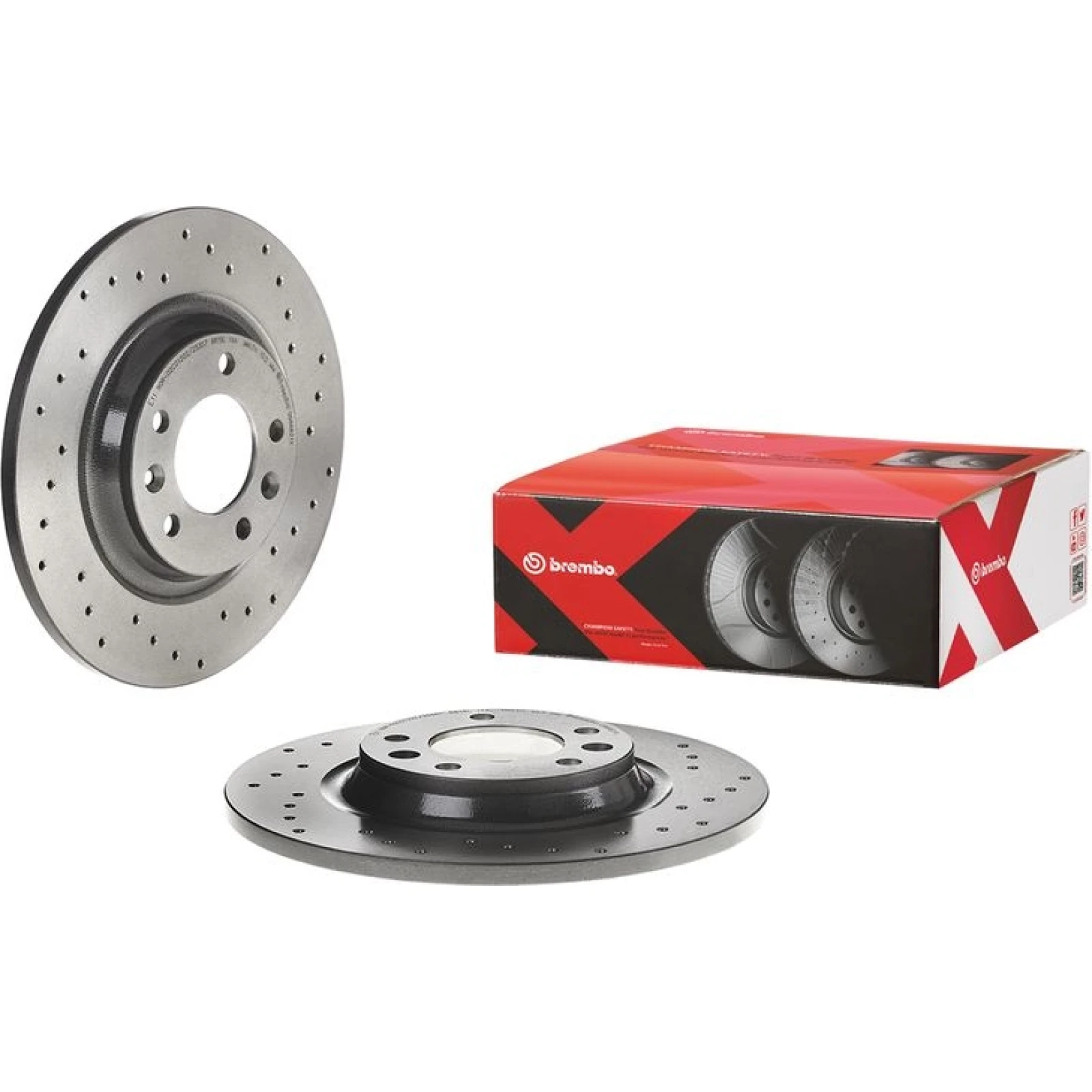 Bremsscheibe HA Xtra 08.8682.1X