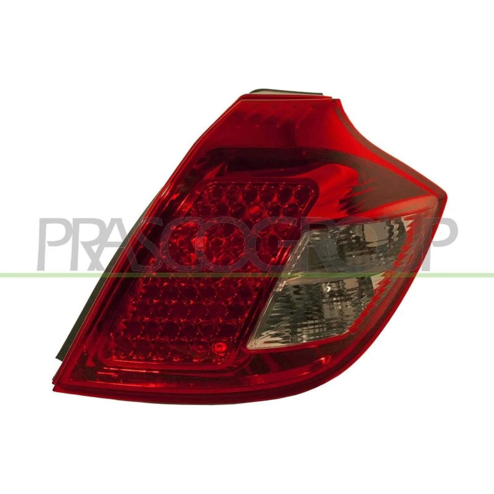 Heckleuchte R O K-PLATTE ROT/WEISS 3268,659,3