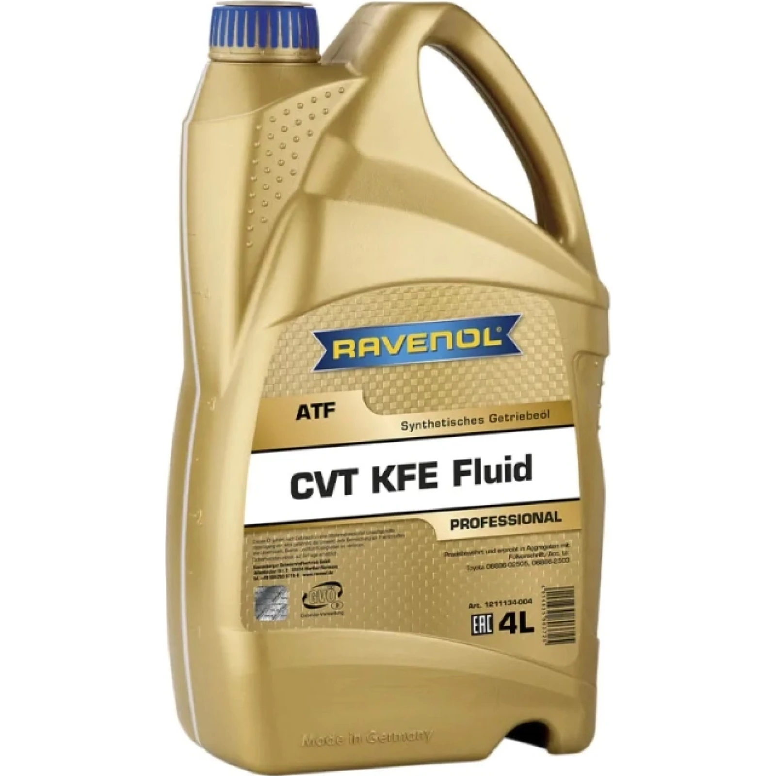 ÖL Ravenol Cvt Kfe Flüssigkeit 4L 1211134-004-01-999