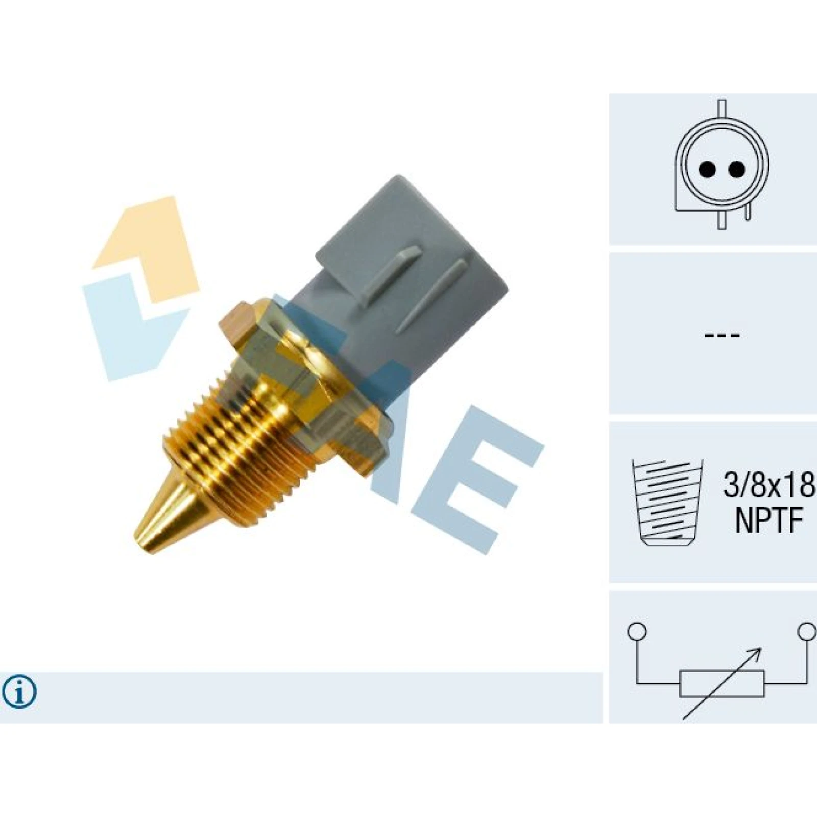 FAE Sensor, Kühlmitteltemperatur 33430