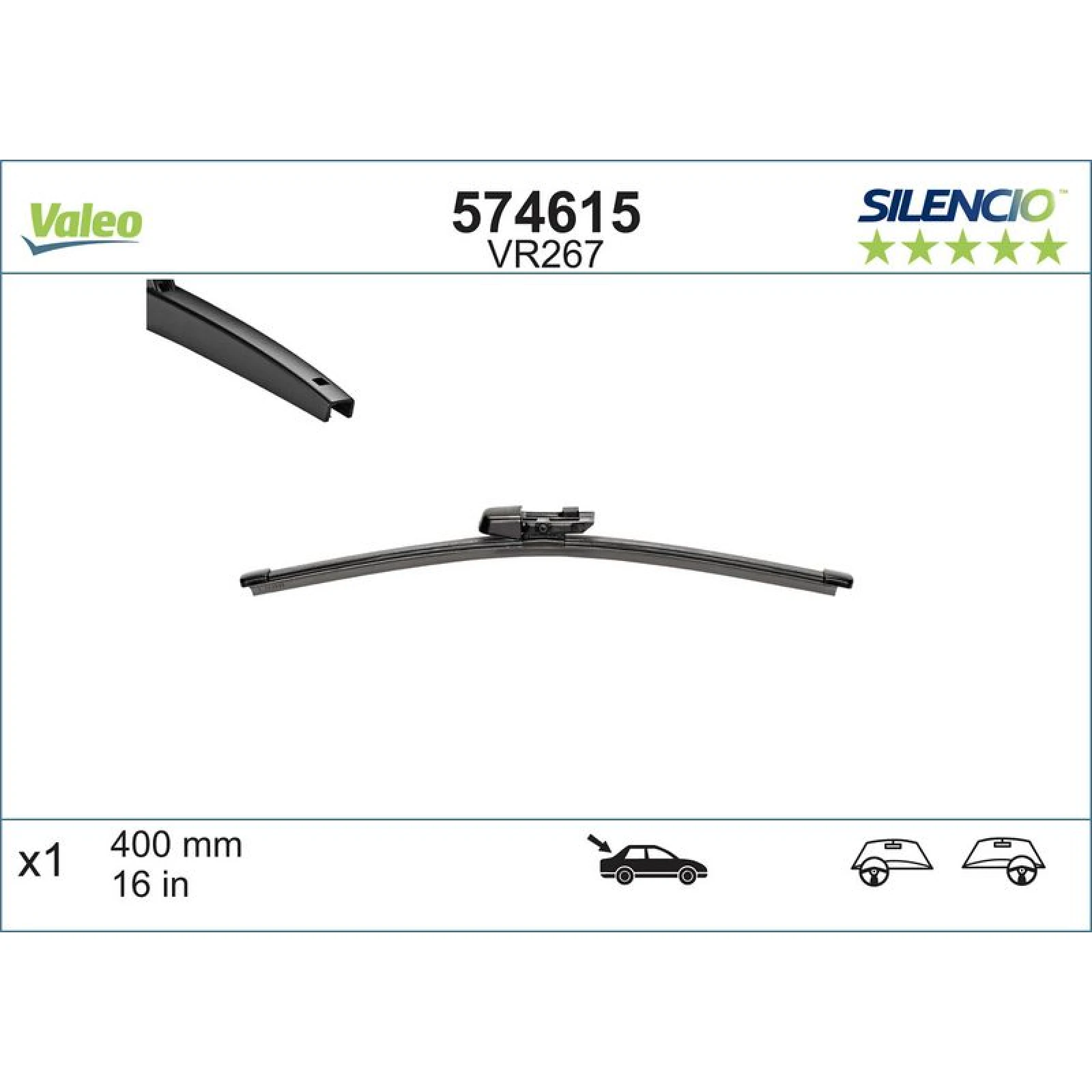 VM267 VALEO Silencio X.TRM HECK 574615