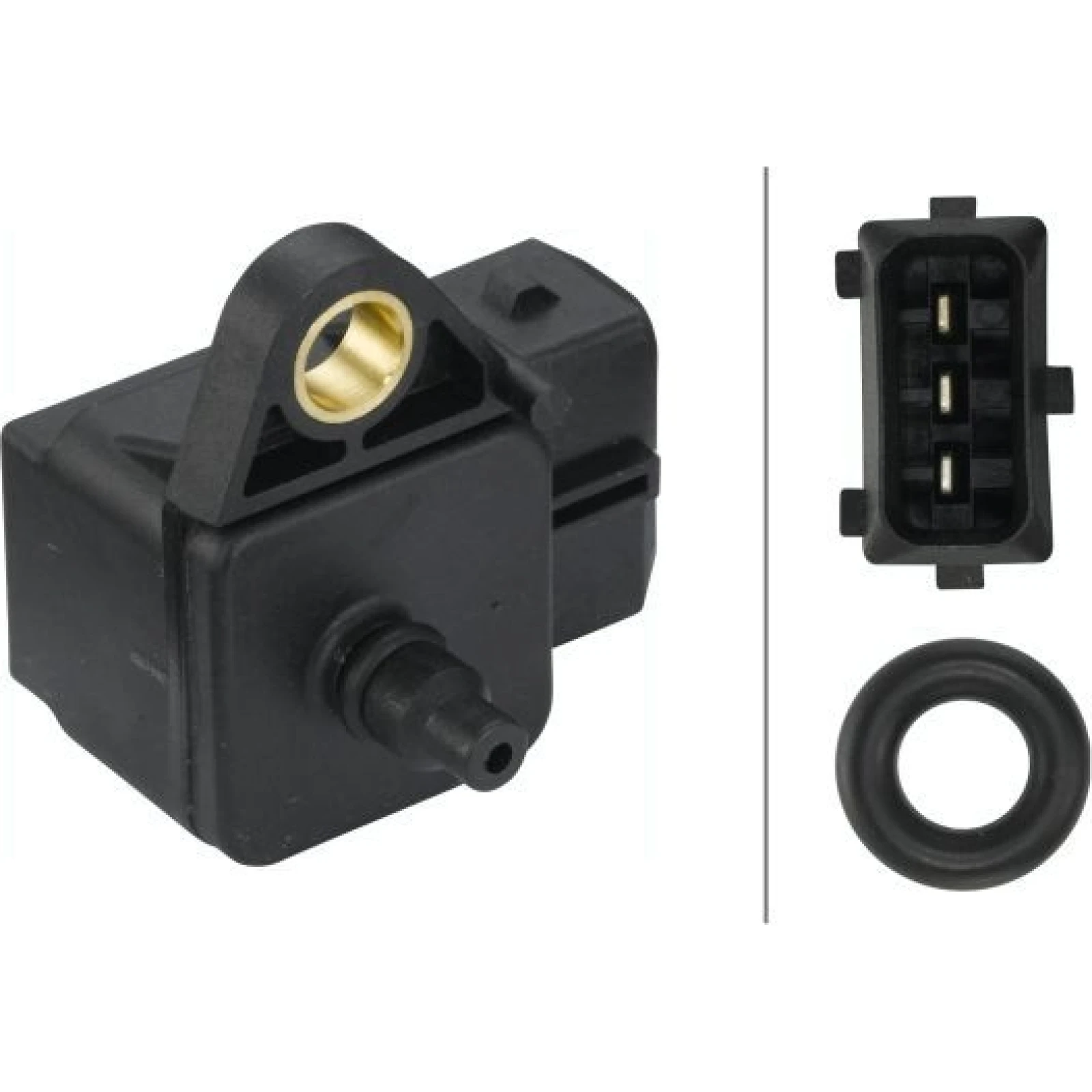 HELLA Sensor, Saugrohrdruck 6PP 009 400-561