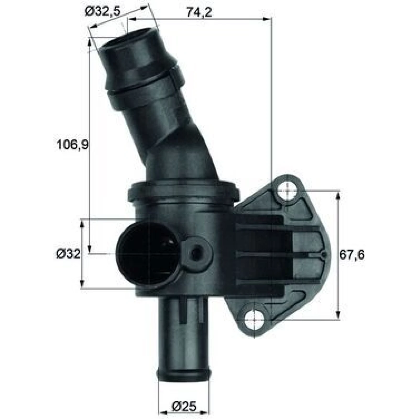 BEHR Thermostat, Kühlmittel TI 8 87