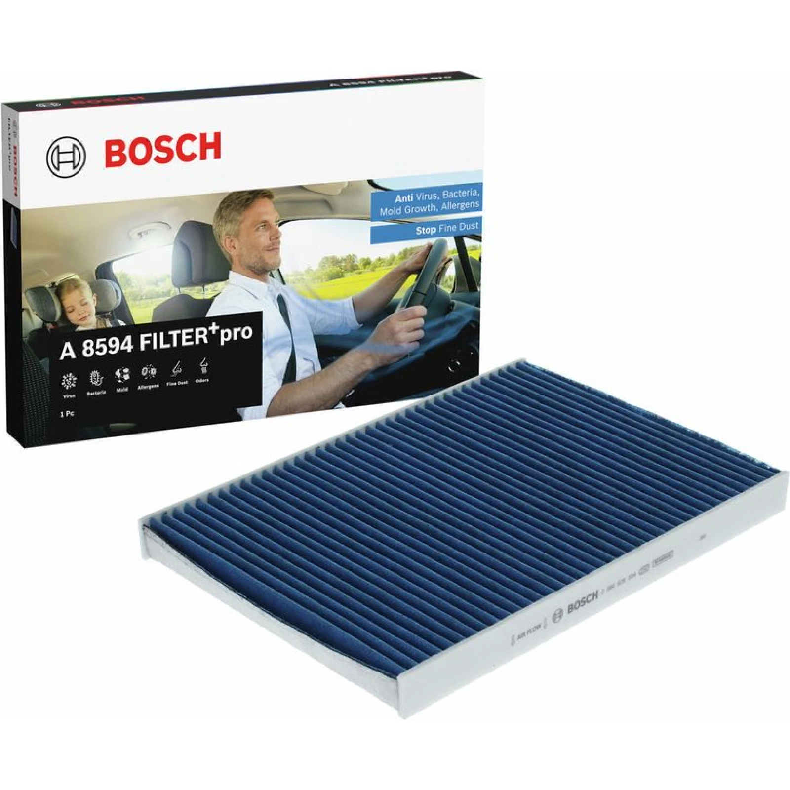 Bosch Aktivkohleinnenraumfilter 0 986 628 594