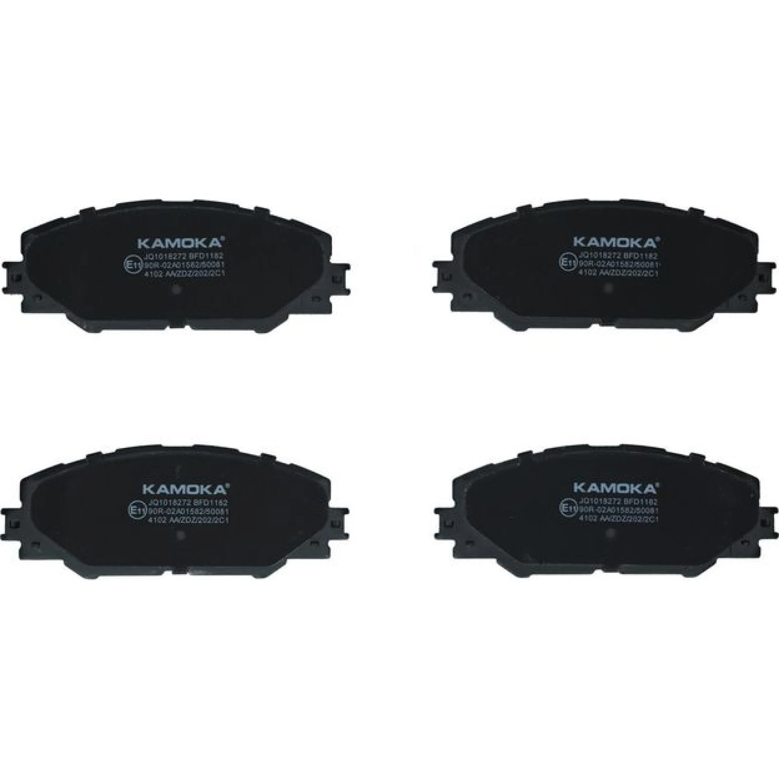 KAMOKA Bremsbelagsatz, Scheibenbremse JQ1018272