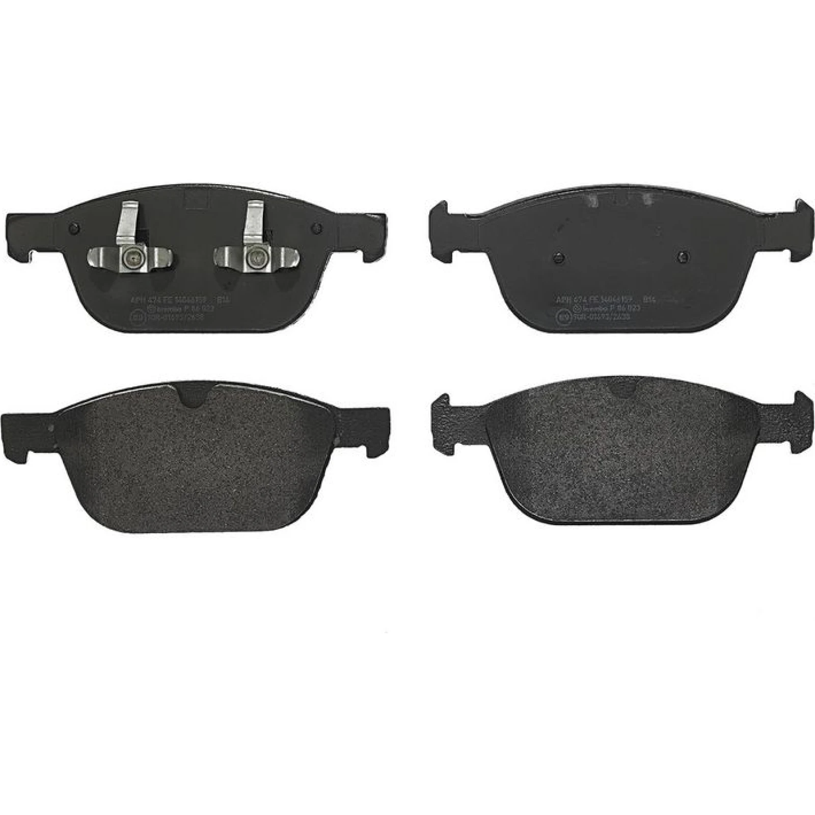 BREMBO Bremsklötze VA P 86 023