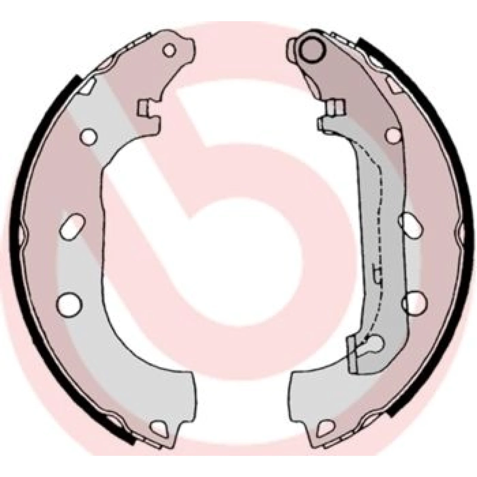 Bremsbackensatz HA S 24 539