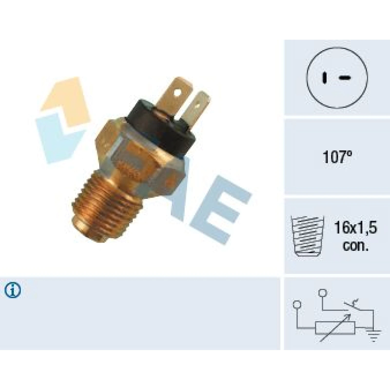 FAE Sensor, Kühlmitteltemperatur 34080