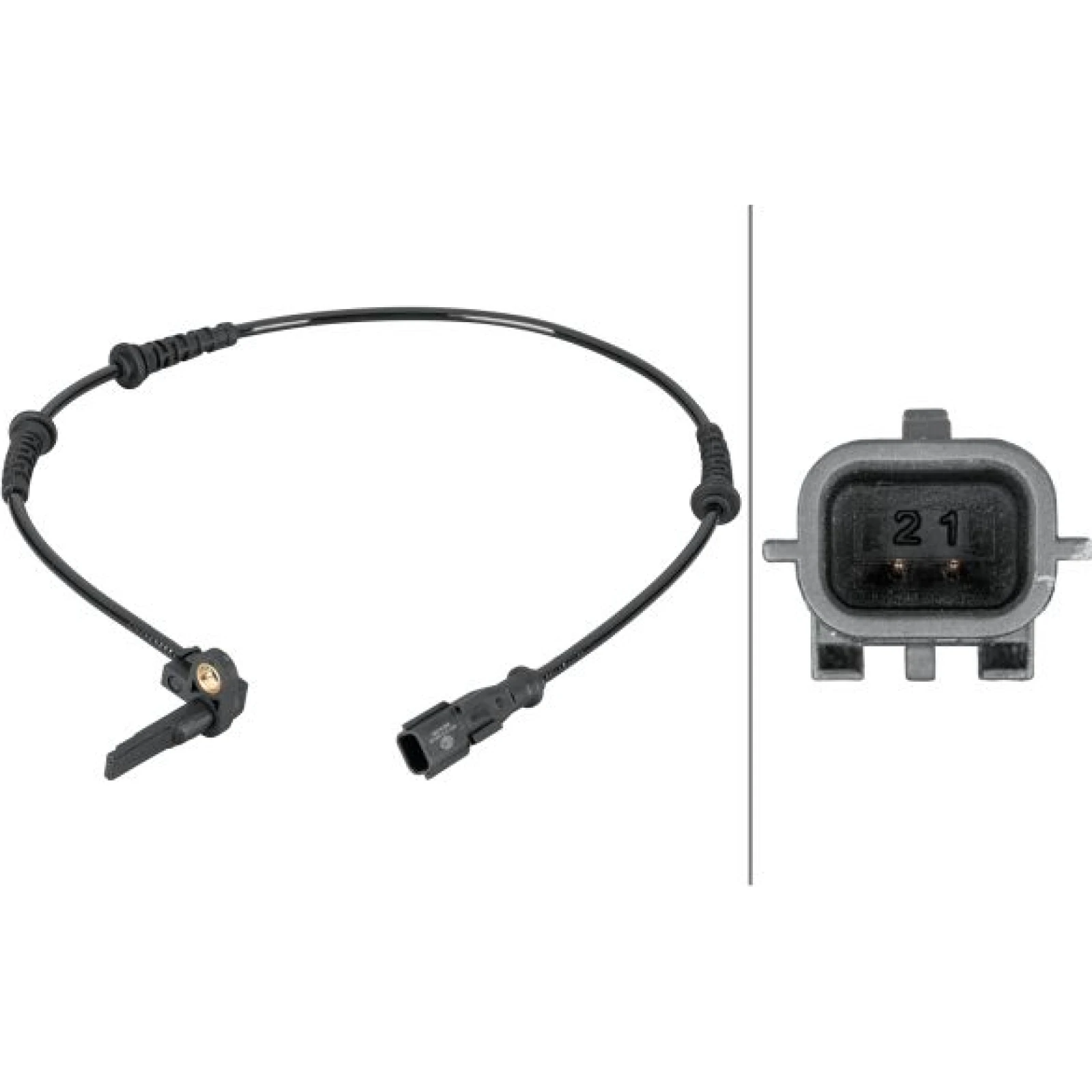 HELLA Sensor, Raddrehzahl 6PU 012 806-941