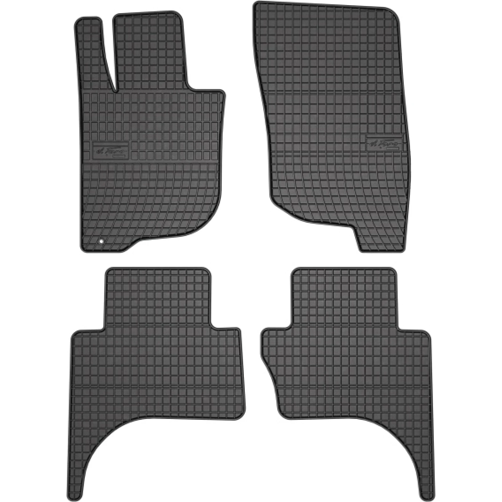 Passgenaue Kofferraummatte Gummimatten Mitsubishi L200 2016- / Fiat Fullback 2016 547679