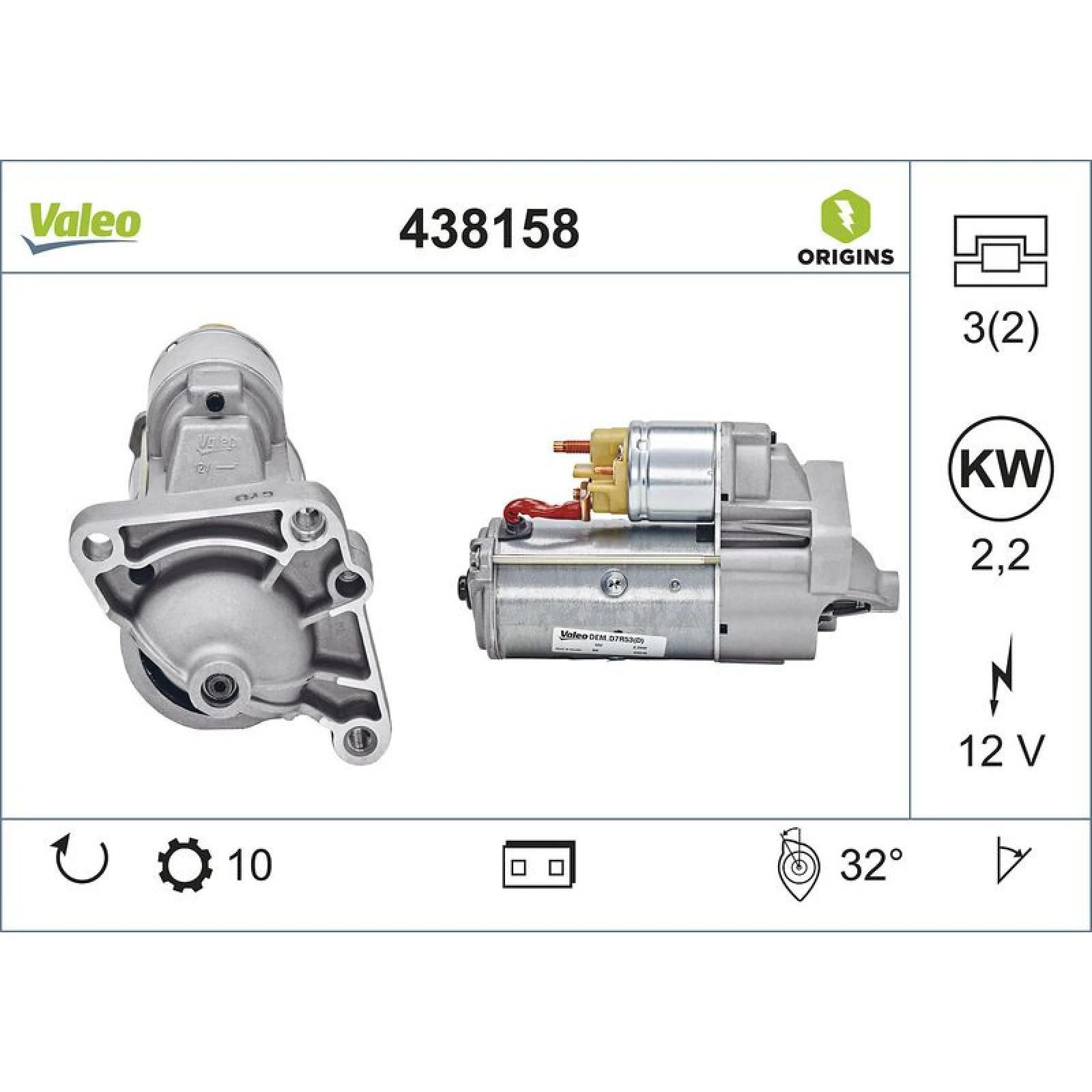Starter VAL438158