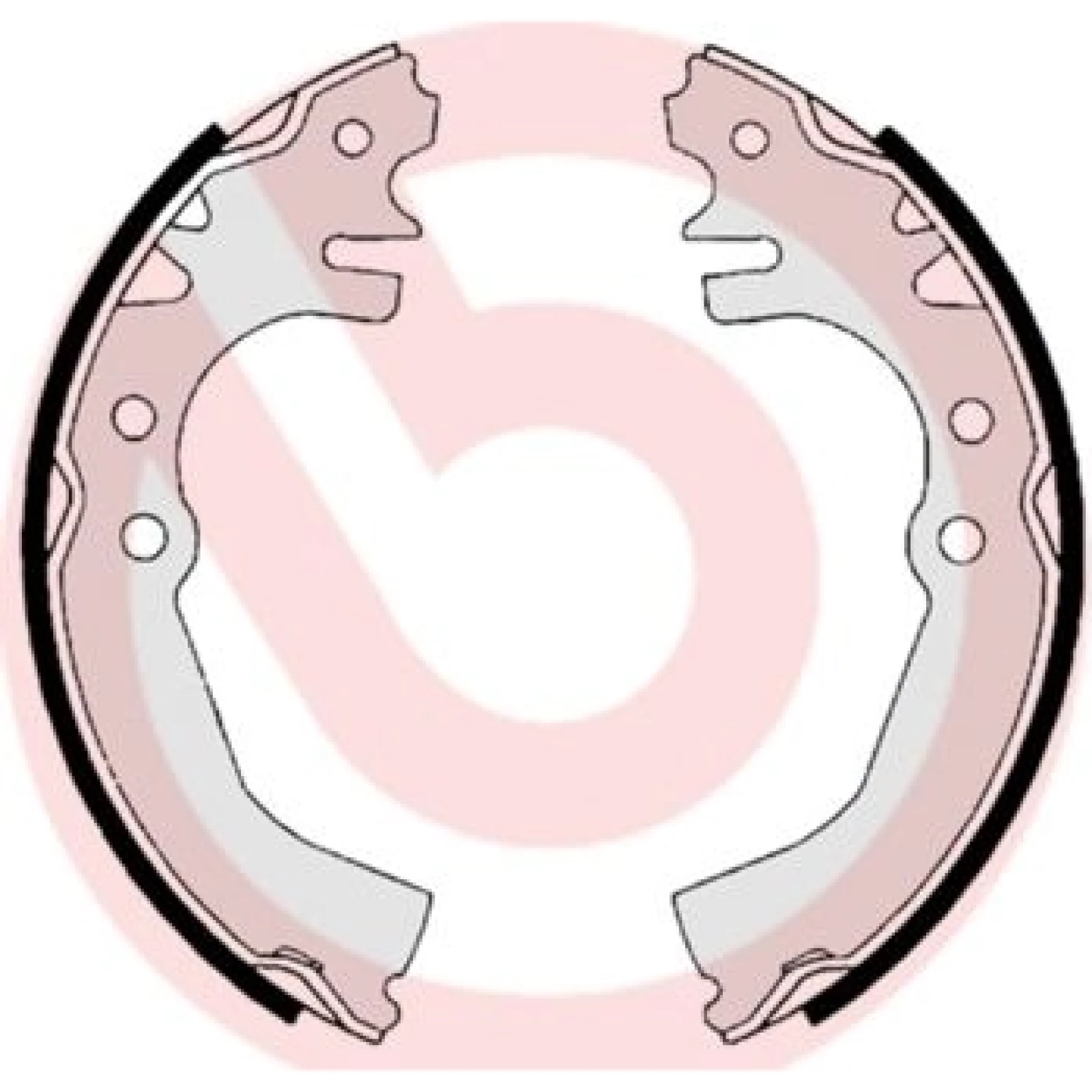 Bremsbackensatz HA S 16 513