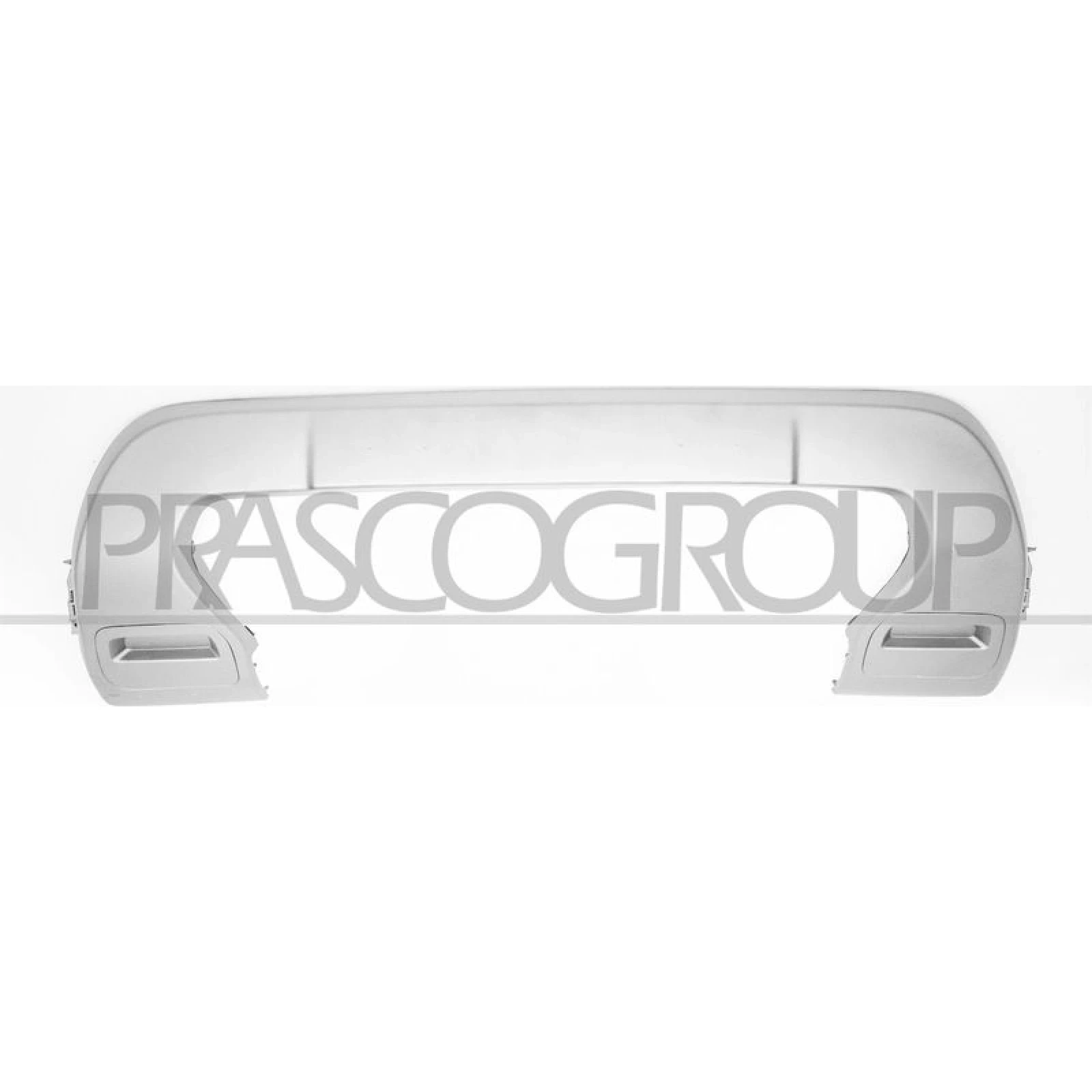 Prasco STOßLEISTE vorne Mitte SILBER DA8241245