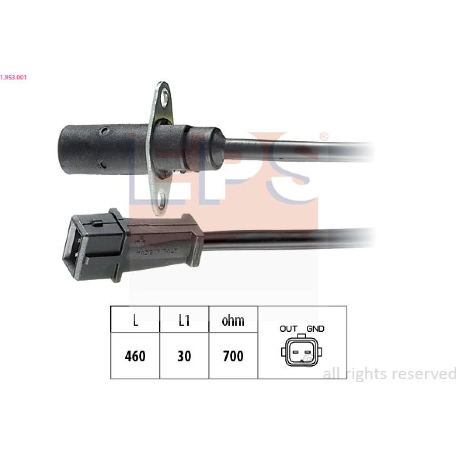 Drehzahlsensor, Motormanagemen 1.953.001