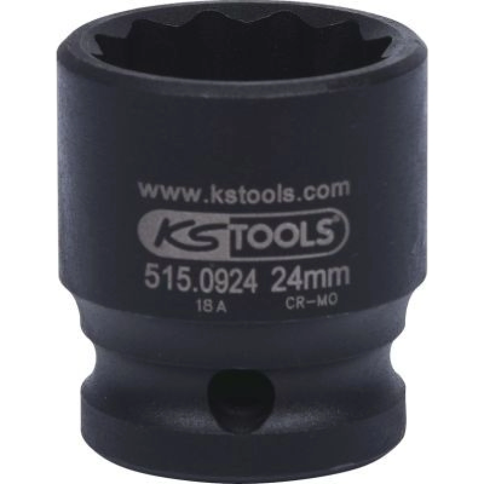 KS TOOLS Zwölfkant-Steckdose, kurz 515.0924