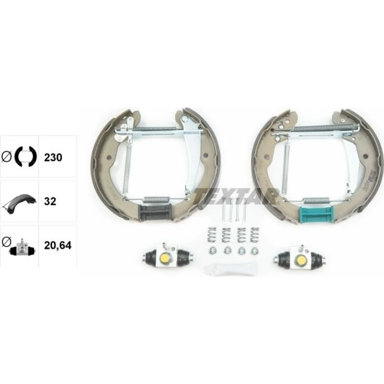 Satz Bremsbacken Skoda Octavia 84052402