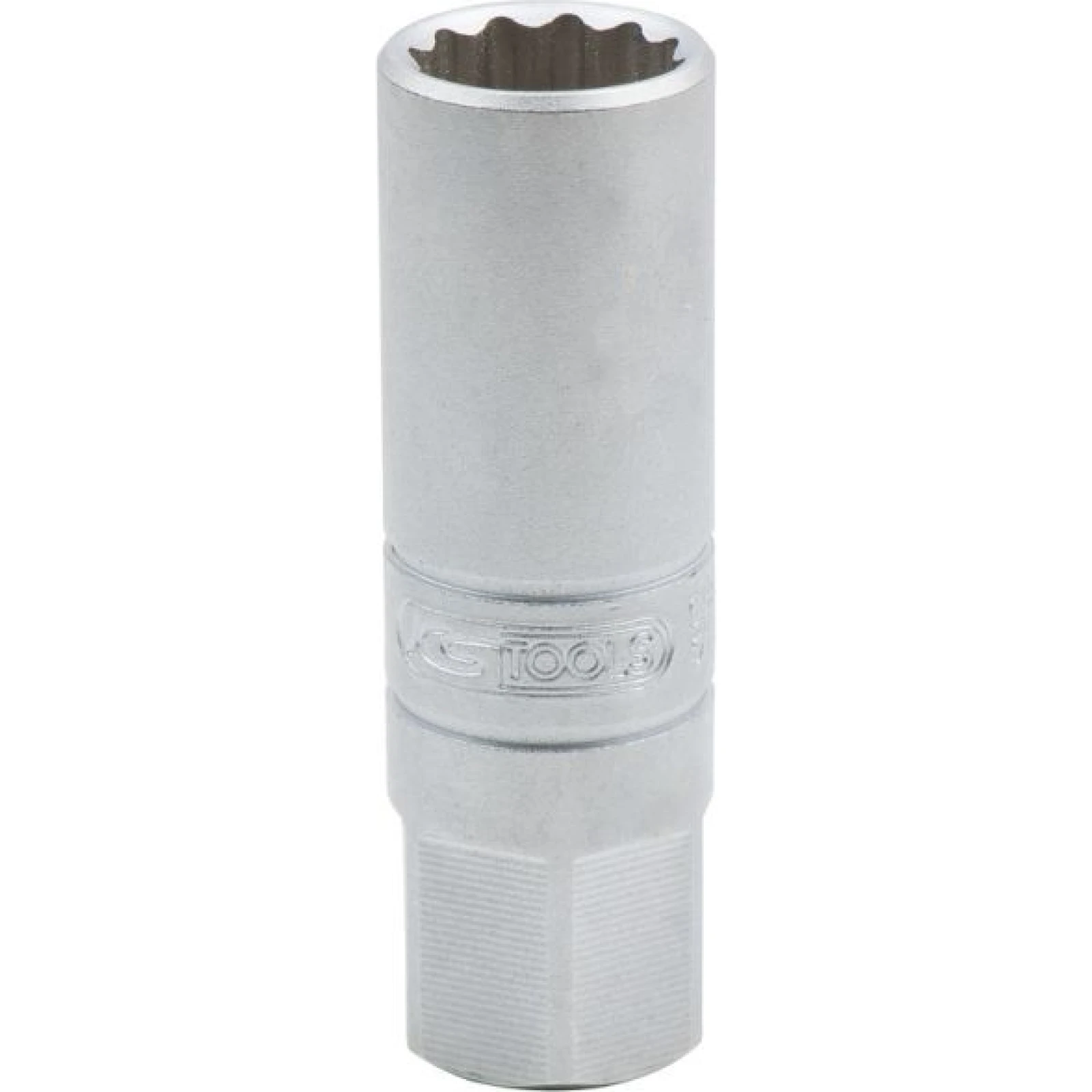 KS TOOLS Spezial-Stecknussmutter für Zündkerzen 3/8, dünnwandig, 14 mm 911.3990