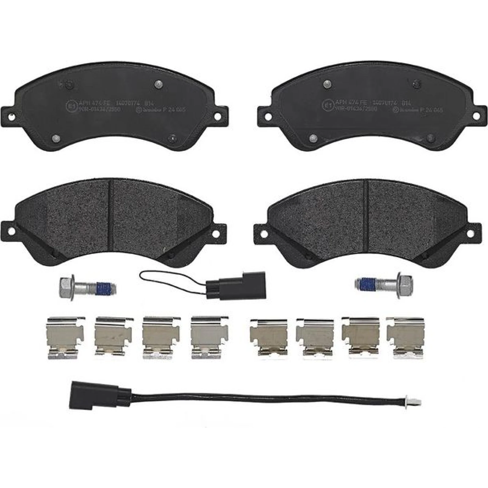 BREMBO Bremsklötze VA P 24 065