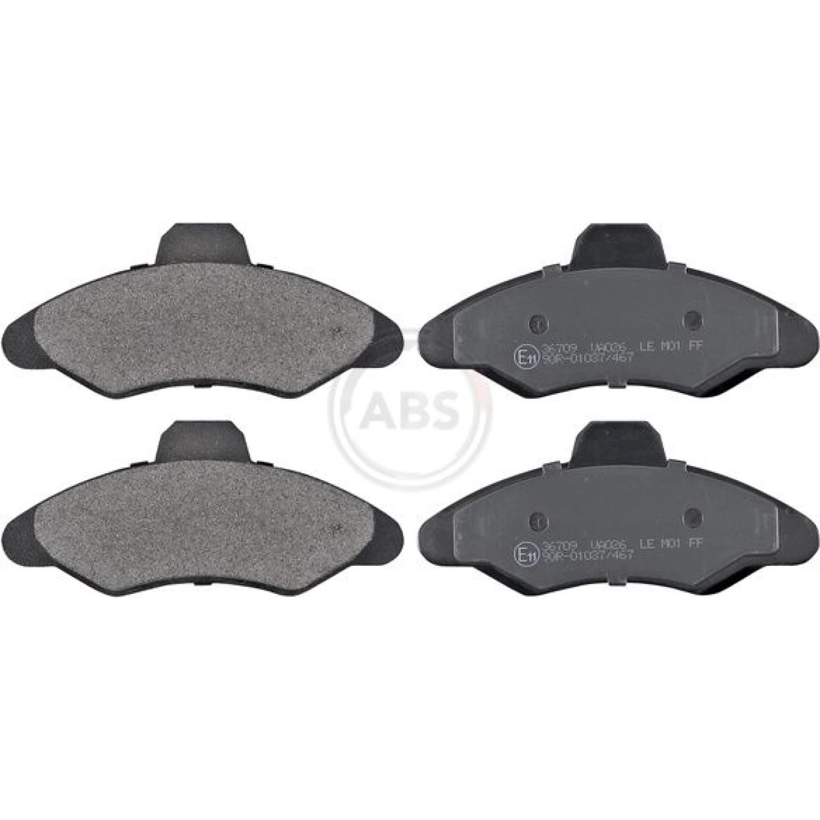 A.B.S. Bremsbeläge 36709