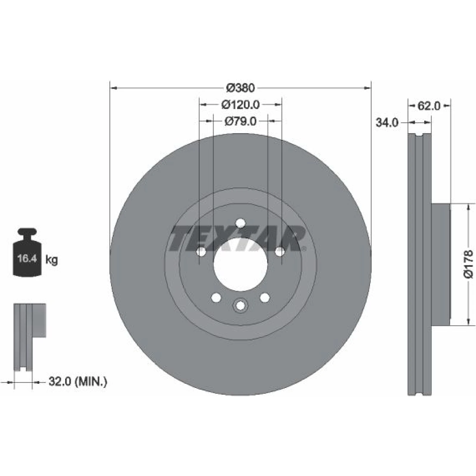 Bremsscheibe 92316405